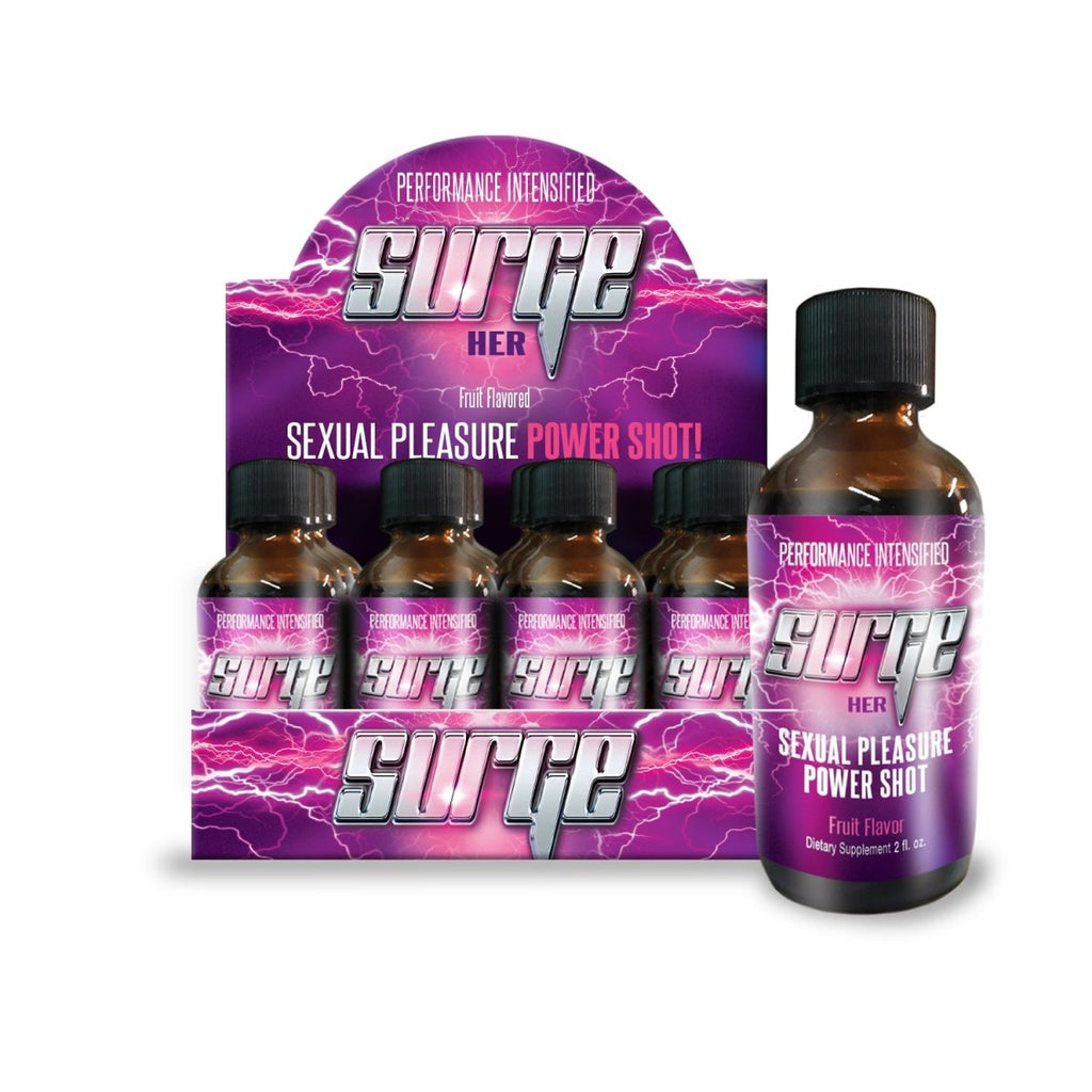 Surge for Her Female Sexual Enhancement 12ct Display 2 Fl Oz - TruLuv Novelties