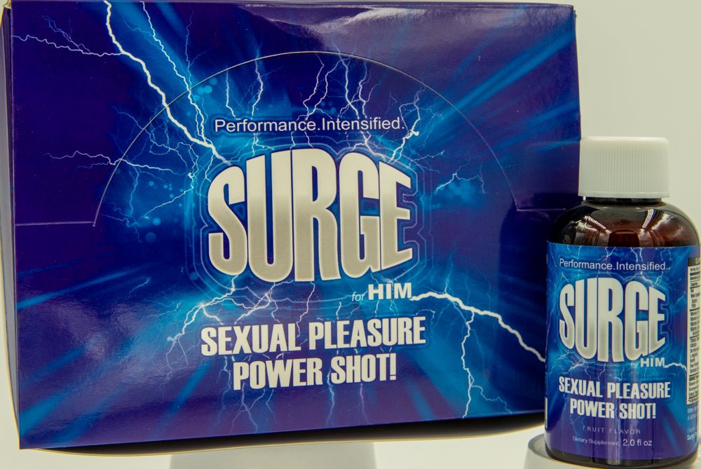 Surge for Him Male Sexual Enhacement 12ct Display 2 Fl Oz - TruLuv Novelties