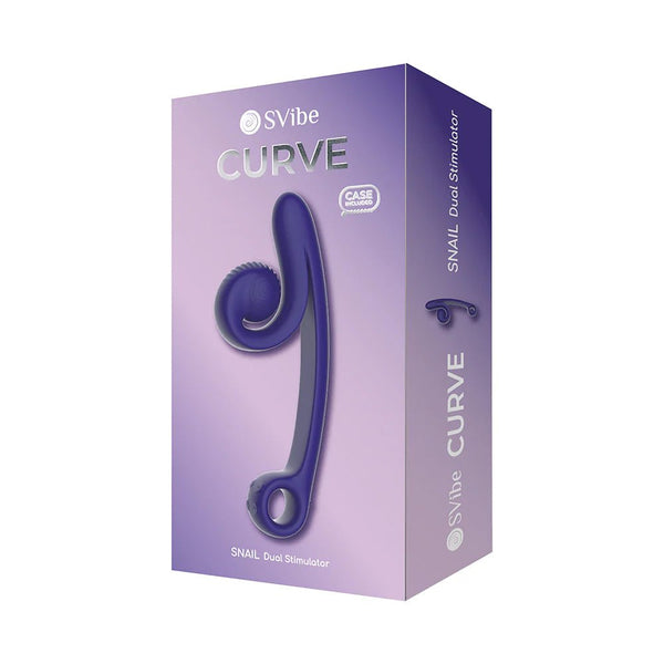SVibe Snail Curve Purple - TruLuv Novelties