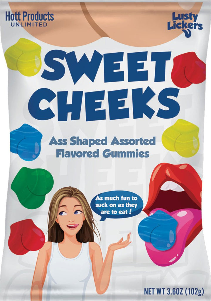 Sweet Cheeks Gummies - Ass Shaped Gummies - Assorted Flavors - TruLuv Novelties