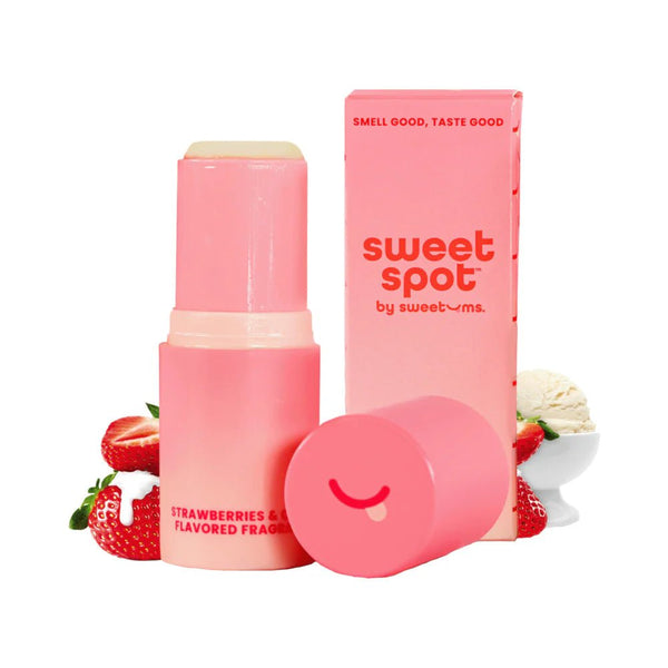 Sweetums Sweet Spot Flavored Fragrance Strawberries and Cream - TruLuv Novelties