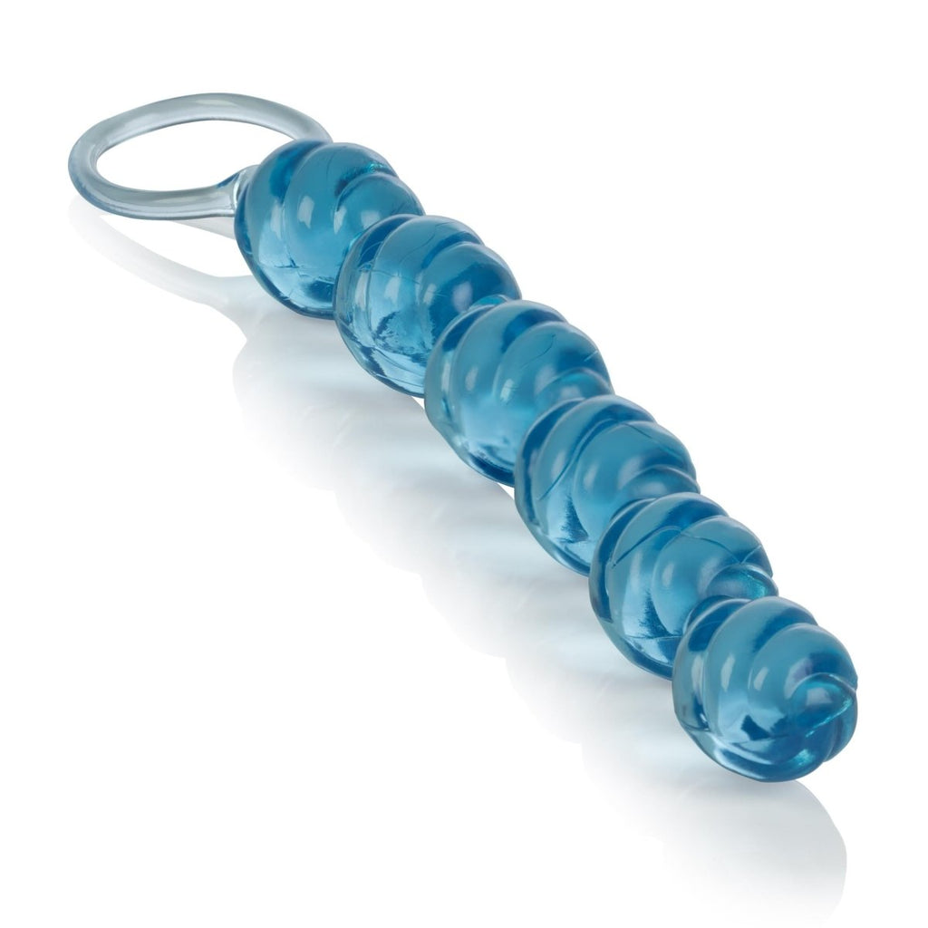Swirl Pleasure Beads - Blue - TruLuv Novelties