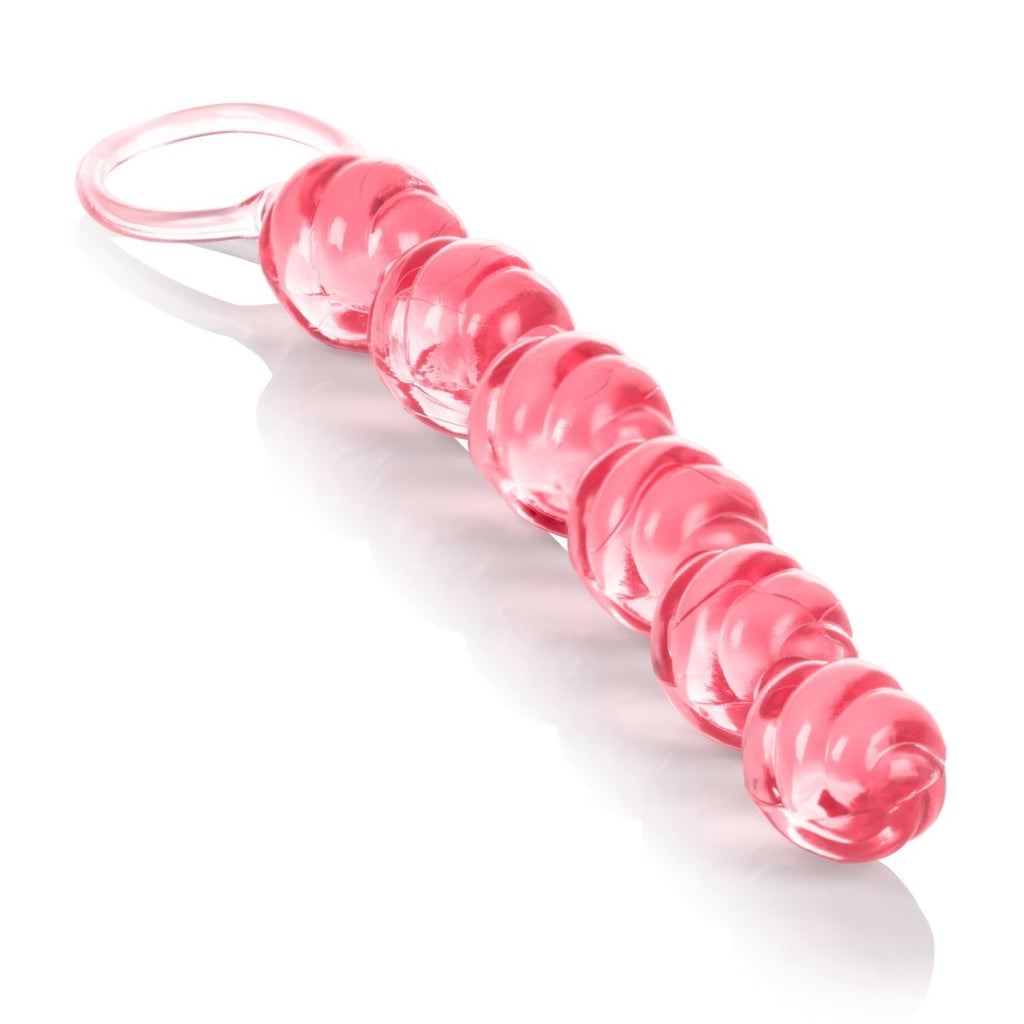Swirl Pleasure Beads - Pink - TruLuv Novelties