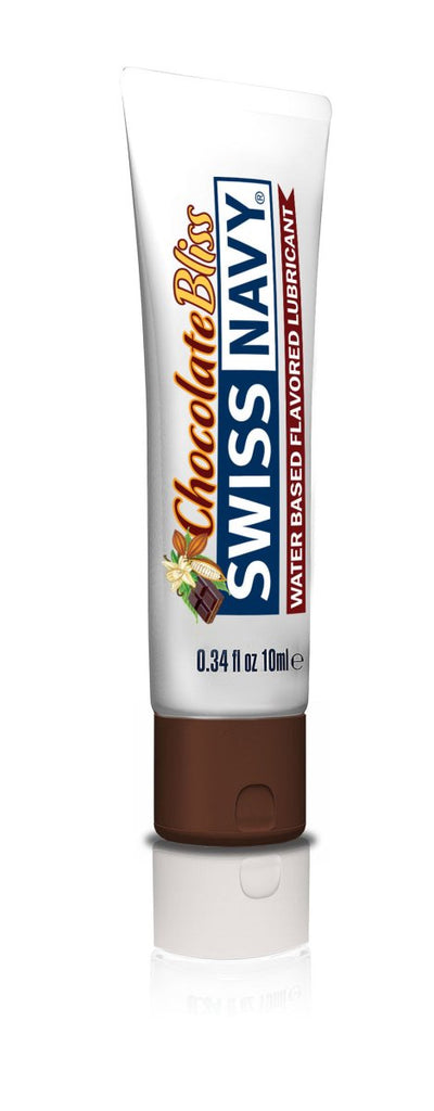 Swiss Navy Chocolate Bliss Water-Based Lubricant 10ml - TruLuv Novelties
