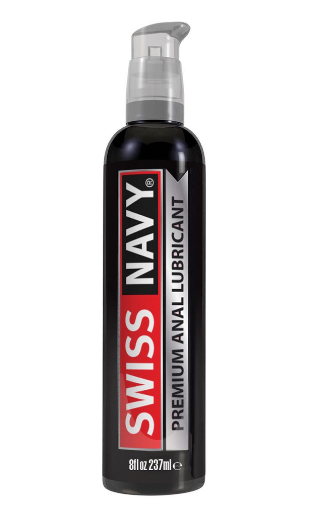 Swiss Navy Premium Silicone Anal Lubricant - 8 Oz. - TruLuv Novelties
