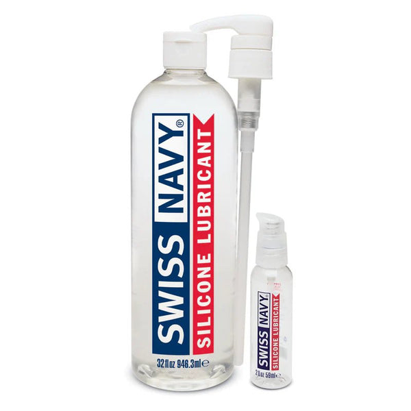 Swiss Navy Silicone Lubricant 32 oz. - TruLuv Novelties