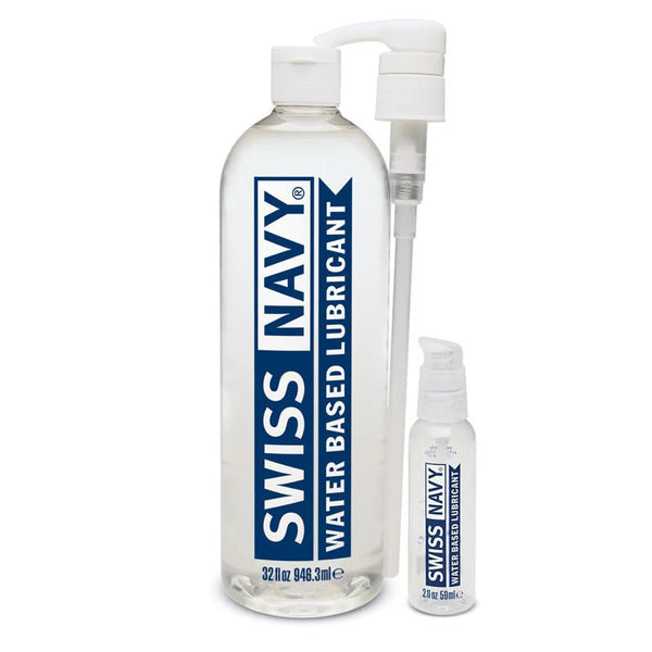Swiss Navy Water Based Lubricant 32 oz. - TruLuv Novelties
