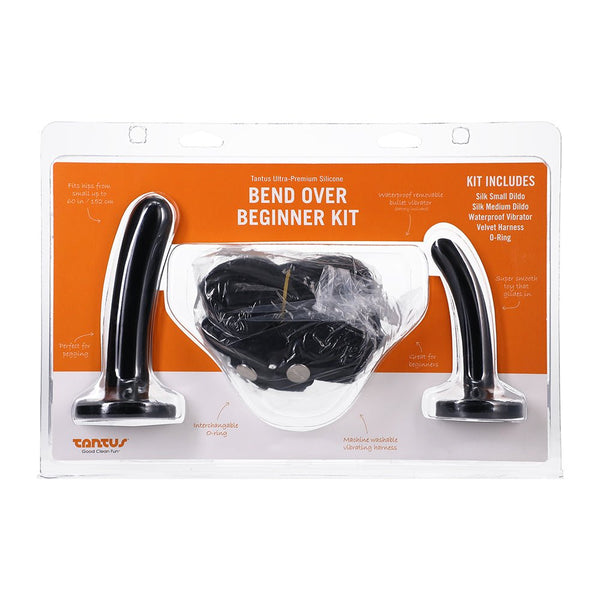 Tantus Bend Over Beginner Strap-On Harness Kit Onyx - TruLuv Novelties