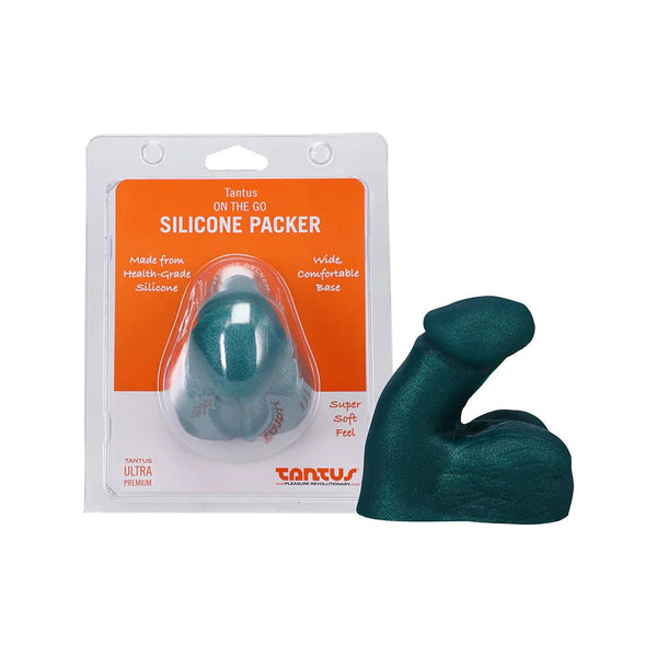 Tantus On The Go Silicone Packer Super Soft Emerald - TruLuv Novelties