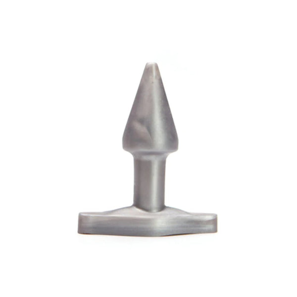 Tantus Stud Plug Anal Plug Silver - TruLuv Novelties
