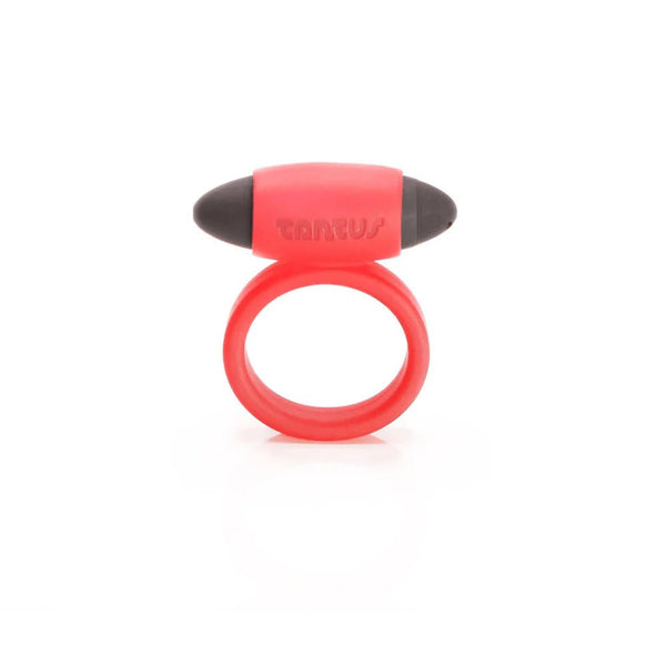 Tantus Super Soft Vibrating Cockring Red - TruLuv Novelties