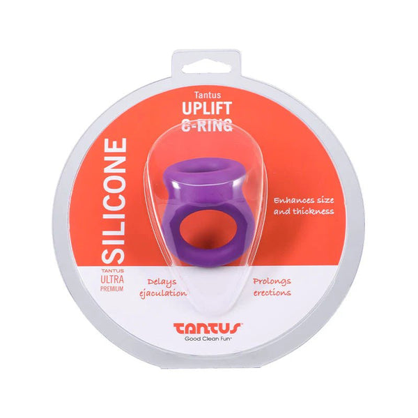 Tantus Uplift C - Ring Cock and Ball Sling Purple - TruLuv Novelties