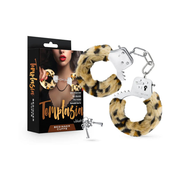Temptasia Beginner Cuffs Leopard - TruLuv Novelties