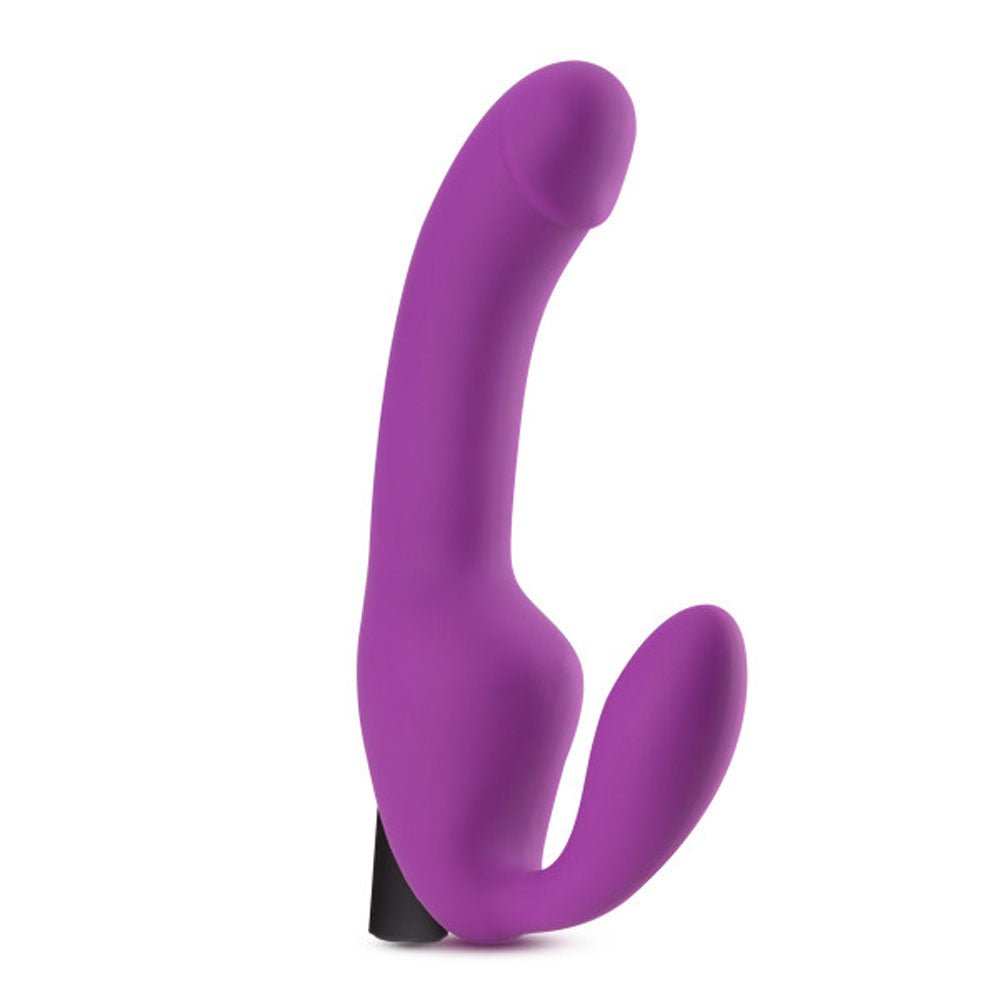 Temptasia - Cyrus - Strapless Silicone Dildo - Purple - TruLuv Novelties