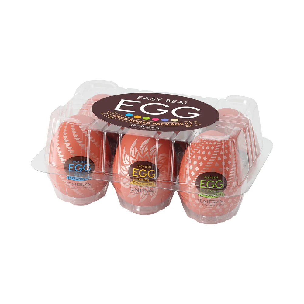 Tenga EGG Variety Pack Hard Boiled II 6 Pack - TruLuv Novelties