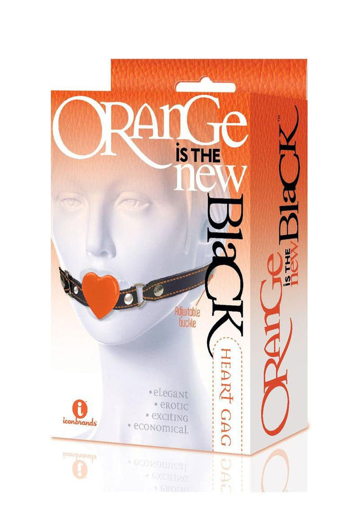 The 9&039;s - Orange Is the New Black - Heart Gag - TruLuv Novelties