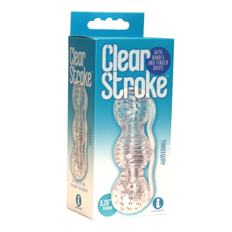 The 9's, Clear Stroke - Threeway, Masturbator - TruLuv Novelties
