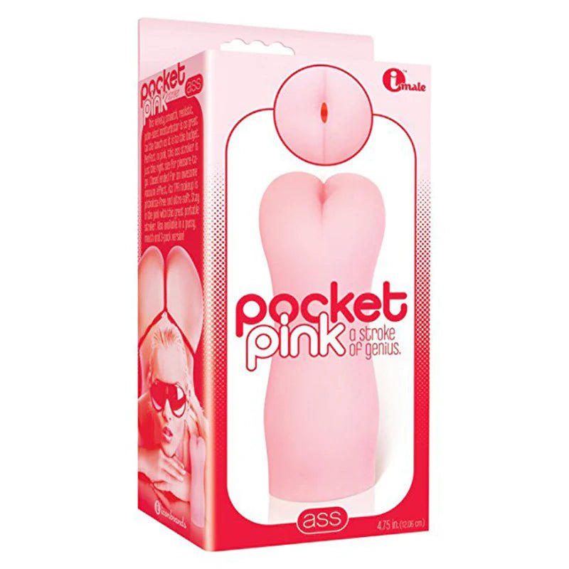 The 9's Pocket Pink, Pussy Masturbator - TruLuv Novelties