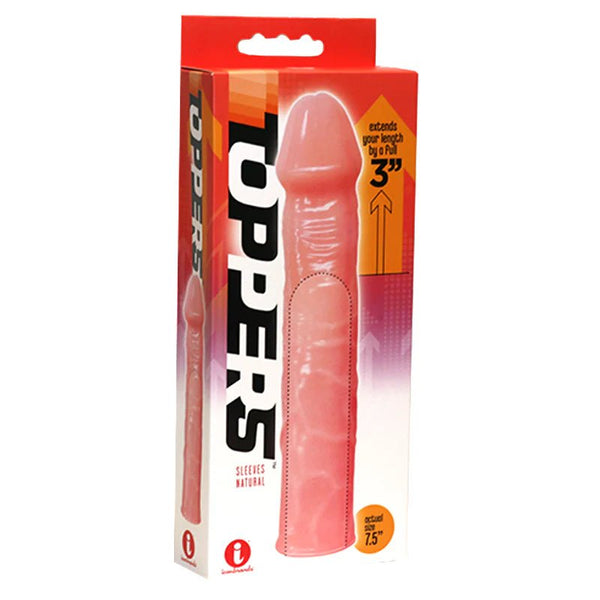 The 9's, Toppers - Natural, Extender Sleeve - TruLuv Novelties