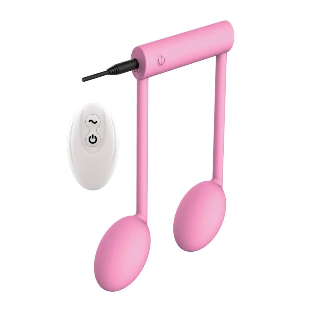 The Beat Remote Note Vibe - Pink - TruLuv Novelties