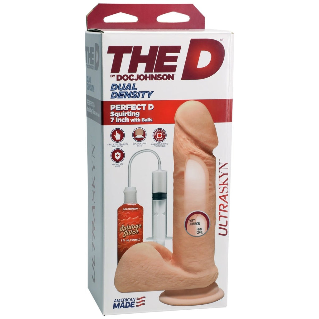 The D - Perfect D - Squirting Inch With Balls - TruLuv Novelties