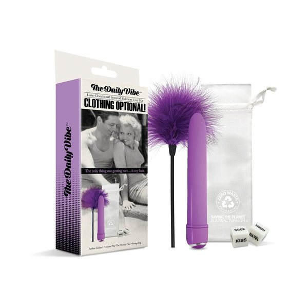 The Daily Vibe Special Edition Toy Kit - Clothing Optional - TruLuv Novelties