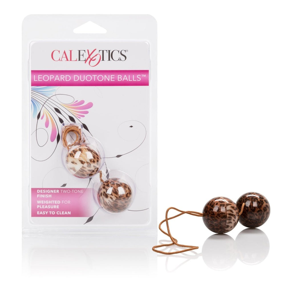 The Leopard Duo Tone Balls - TruLuv Novelties