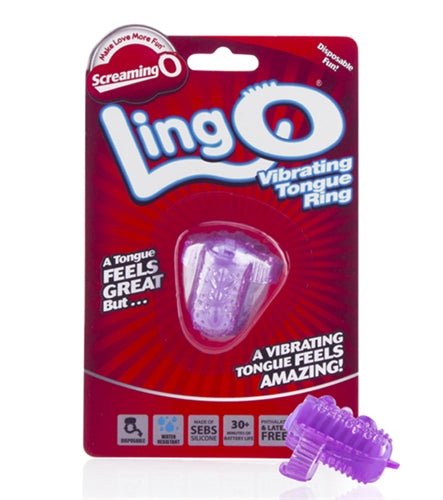 The Ling - O Vibrating Tongue Ring - Each - TruLuv Novelties