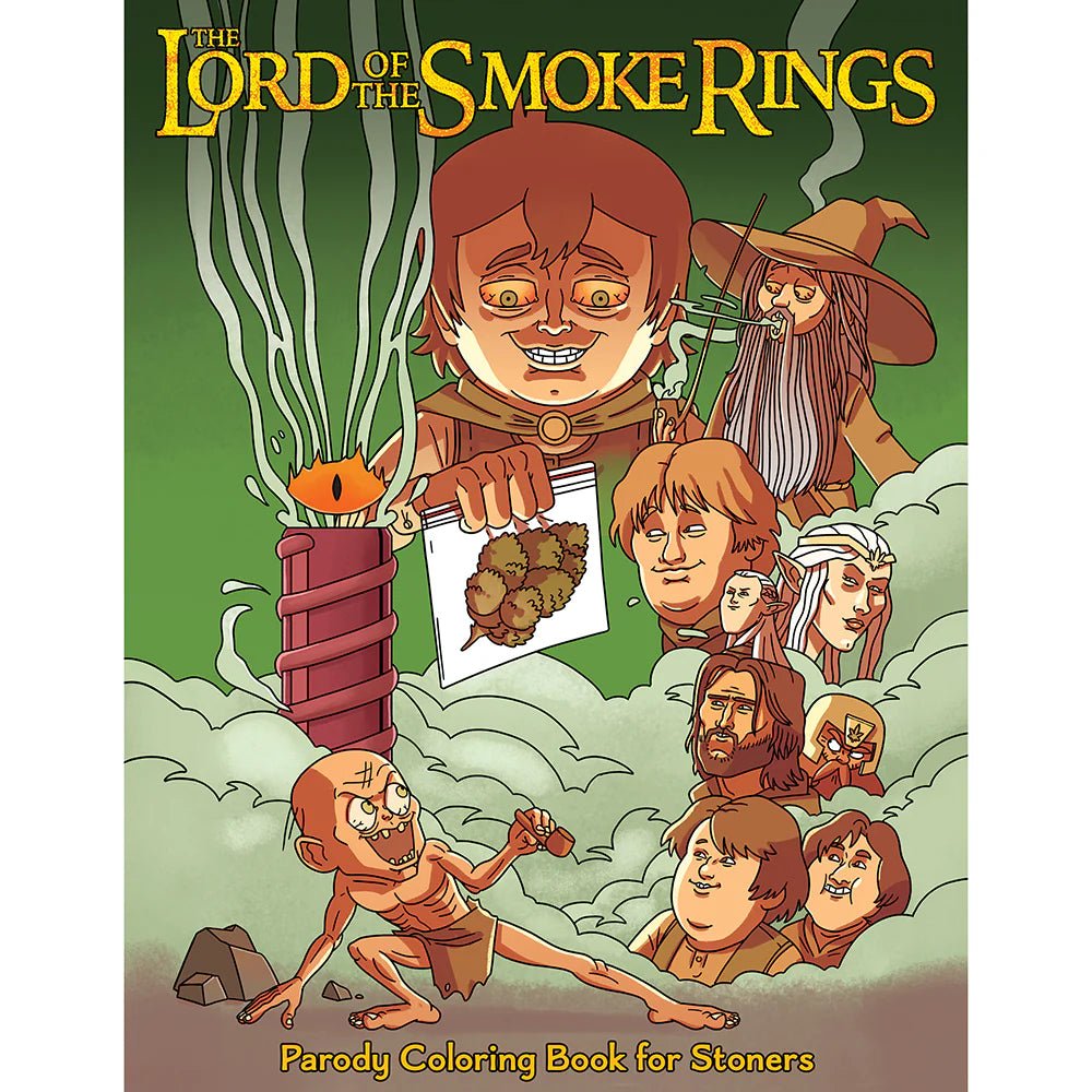 The Lord of the Smoke Rings Coloring Book - TruLuv Novelties