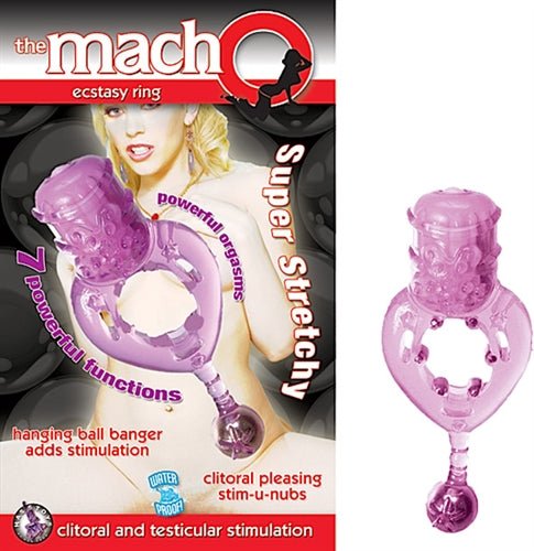 The Macho Ecstasy Ring Purple - TruLuv Novelties