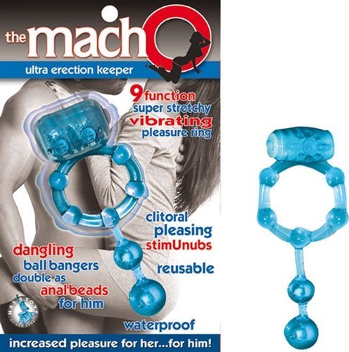 The Macho Ultra Erection- Keeper Blue - TruLuv Novelties