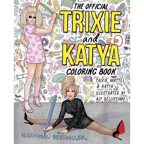 The Official Trixie and Katya Coloring Book - TruLuv Novelties