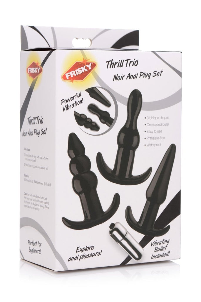 Thrill Trio Anal Plug Set - TruLuv Novelties