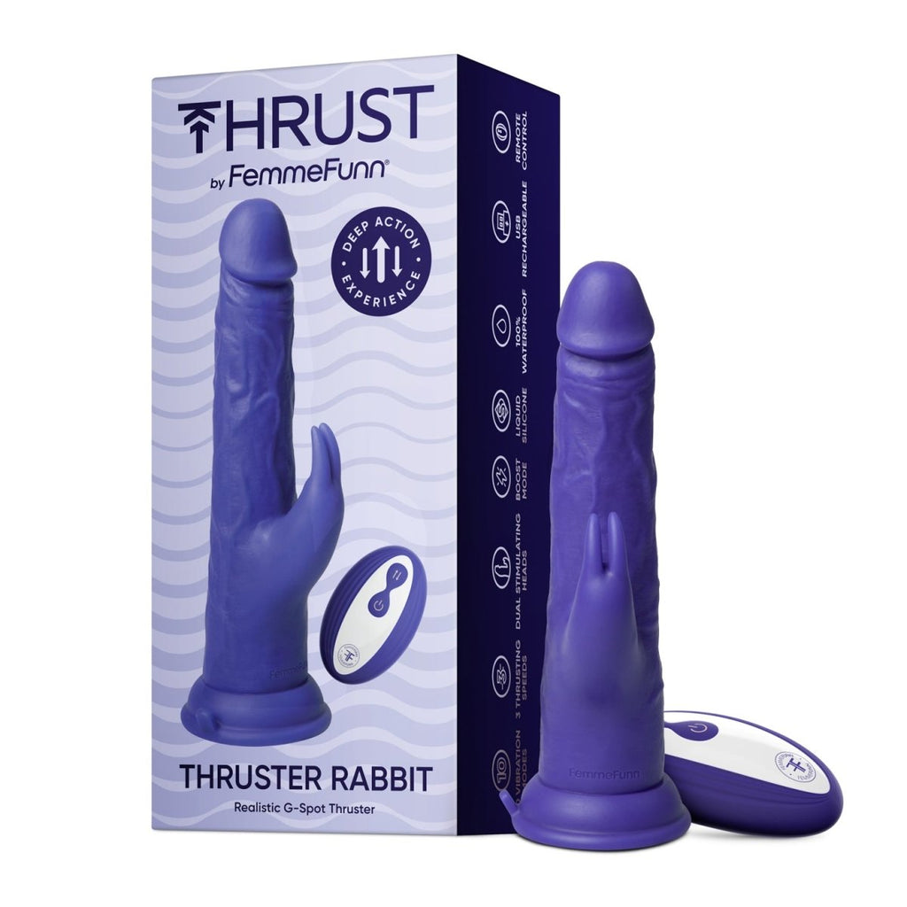Thruster Rabbit - Purple - TruLuv Novelties