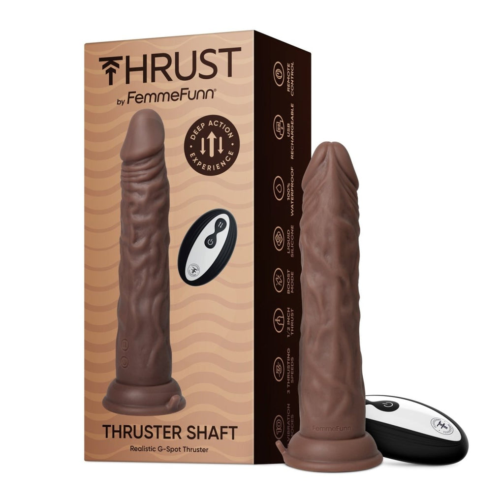 Thruster Shaft - Brown - TruLuv Novelties