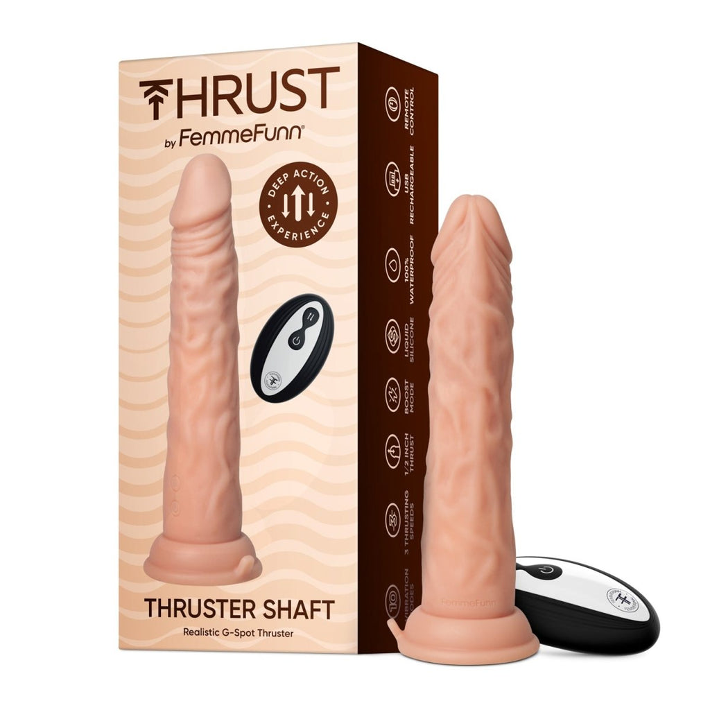 Thruster Shaft - Nude - TruLuv Novelties