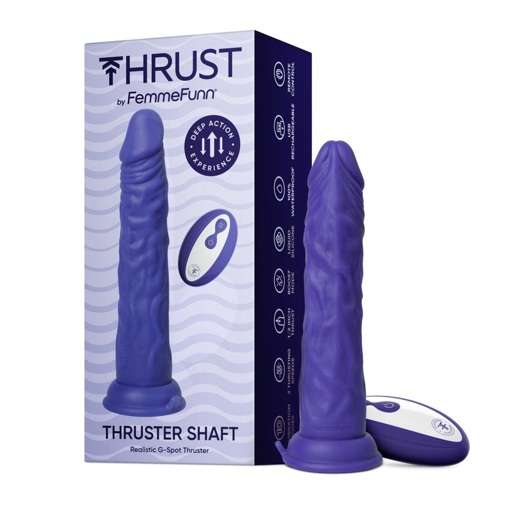 Thruster Shaft - Purple - TruLuv Novelties