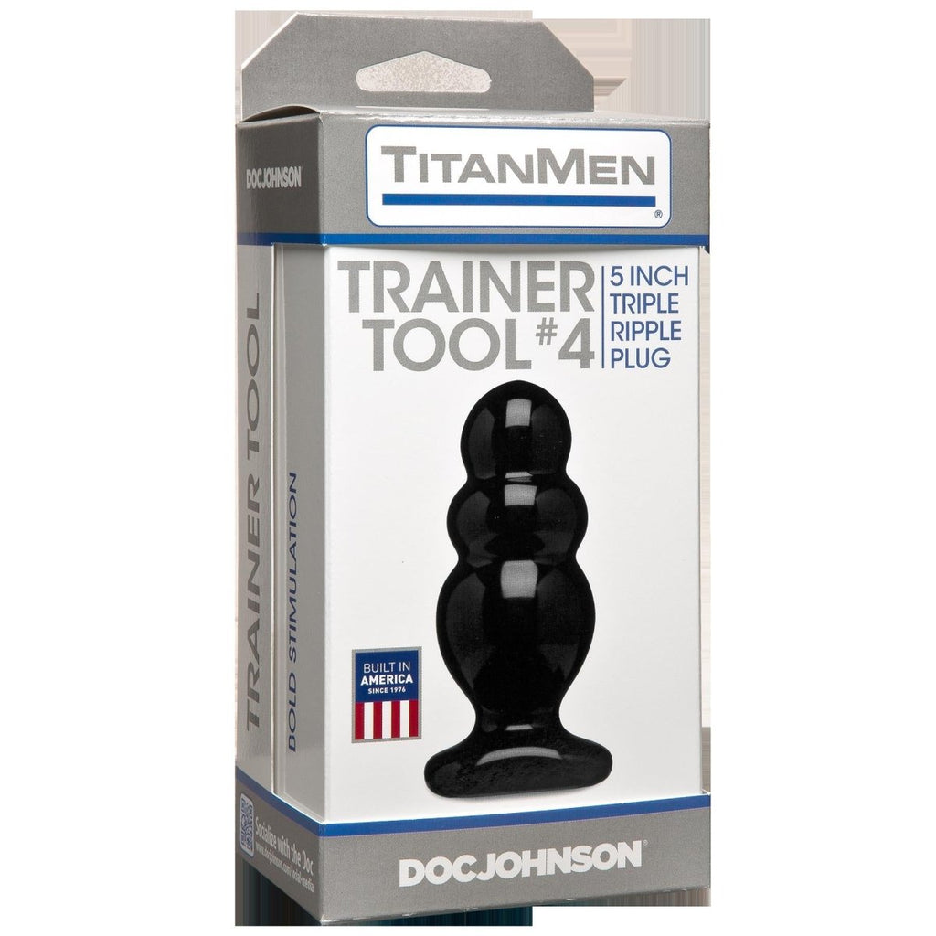 Titanmen Tool - Trainer #4 - Black - TruLuv Novelties