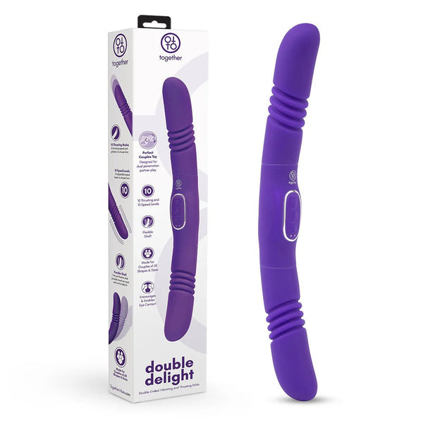 Together Couples Double Delight Purple - TruLuv Novelties