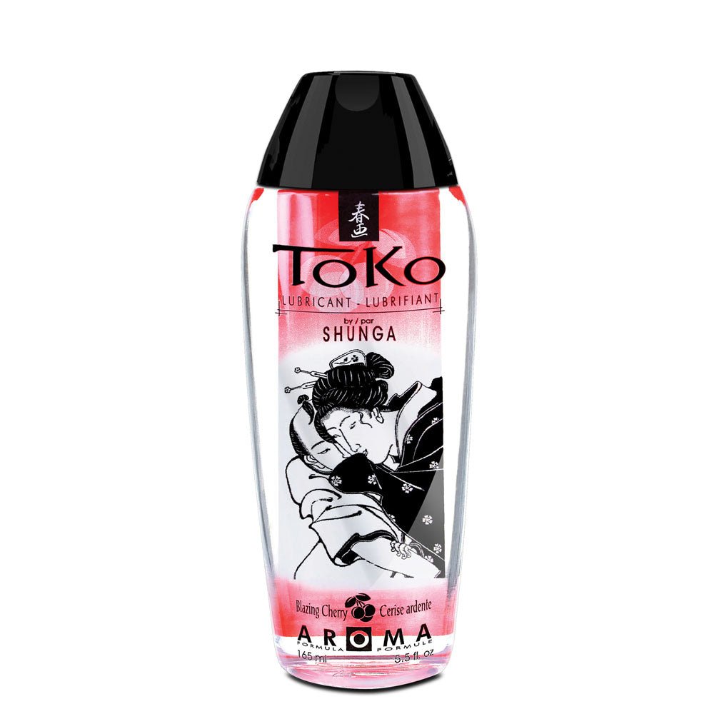 Toko Aroma Personal Lubricant - Blazing Cherry - 5.5 Fl. Oz. - TruLuv Novelties