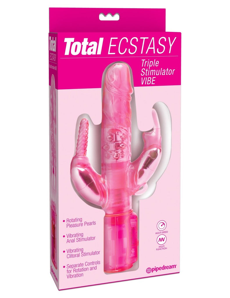 Total Ecstasy Triple Stimulator - TruLuv Novelties