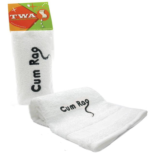 Towels With Attitude - Cum Rag - TruLuv Novelties