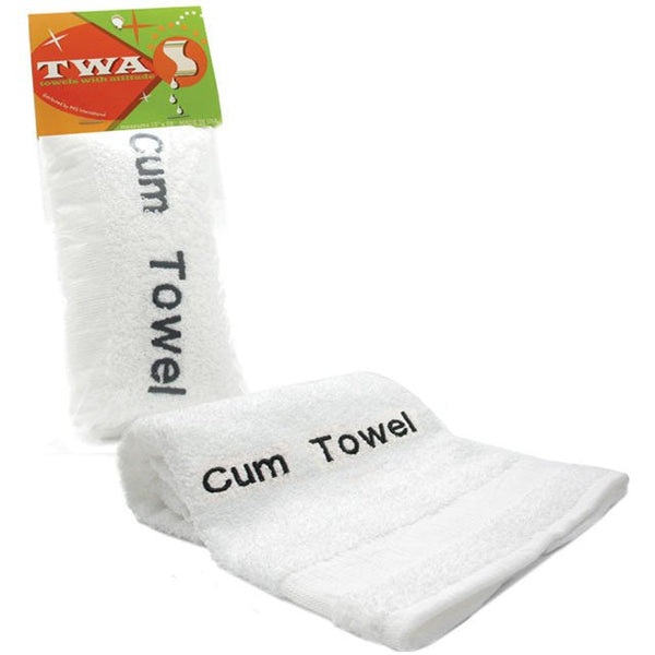 Towels With Attitude - Cum Towel - TruLuv Novelties