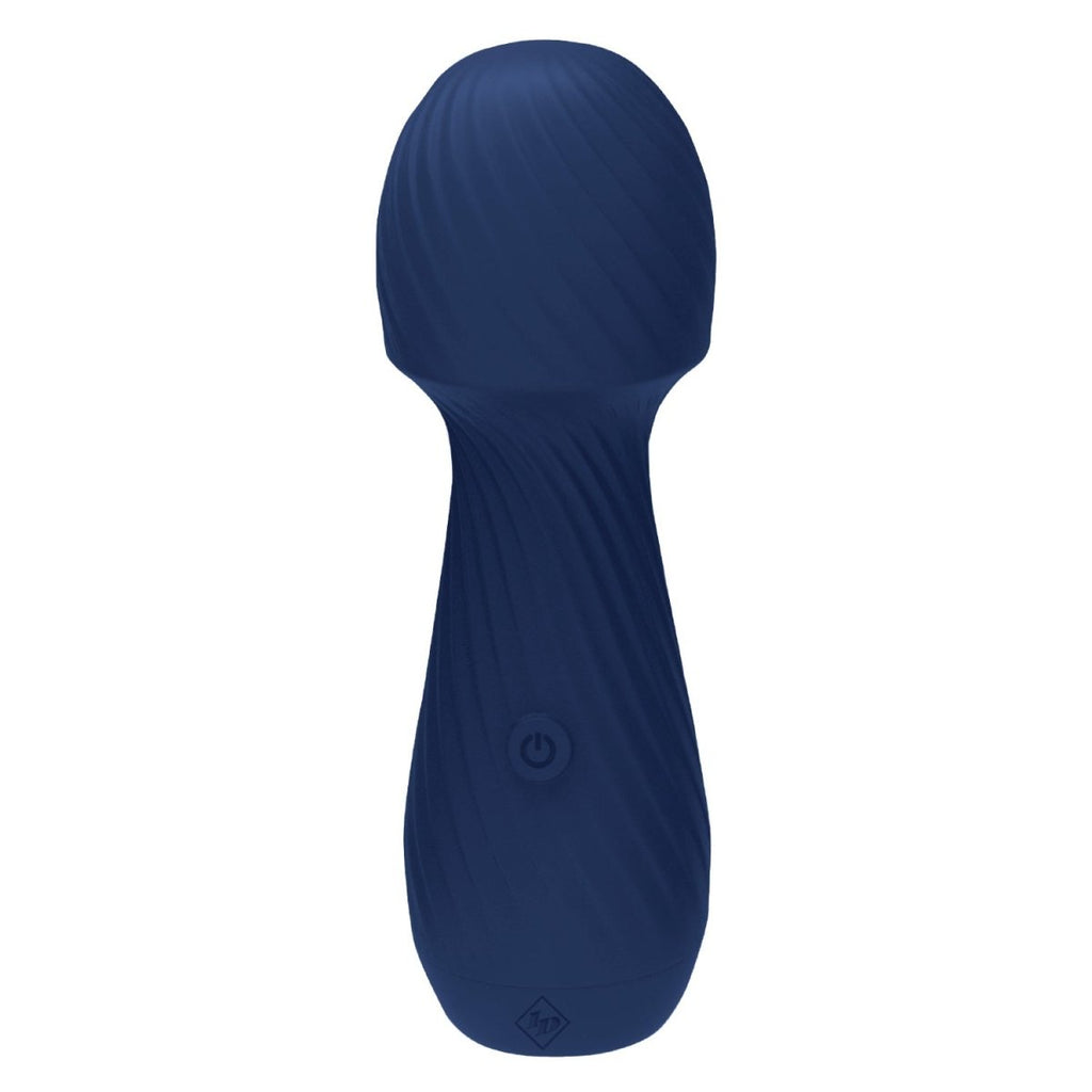 Travel With Me Mini Pleasure Wand - Blue - TruLuv Novelties