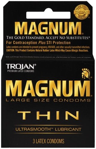Trojan Magnum Thin - Pack - TruLuv Novelties
