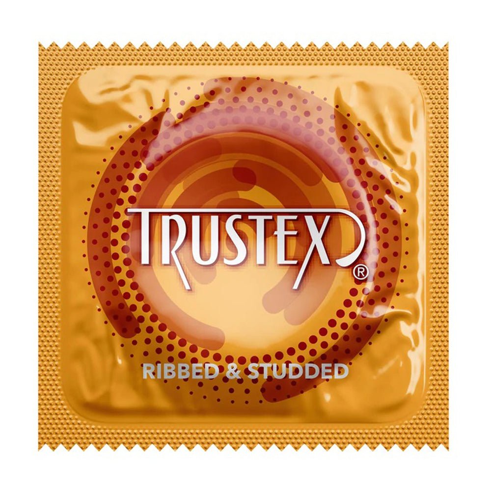 Trustex Ribbed and Studded - 1000 Piece Case - TruLuv Novelties