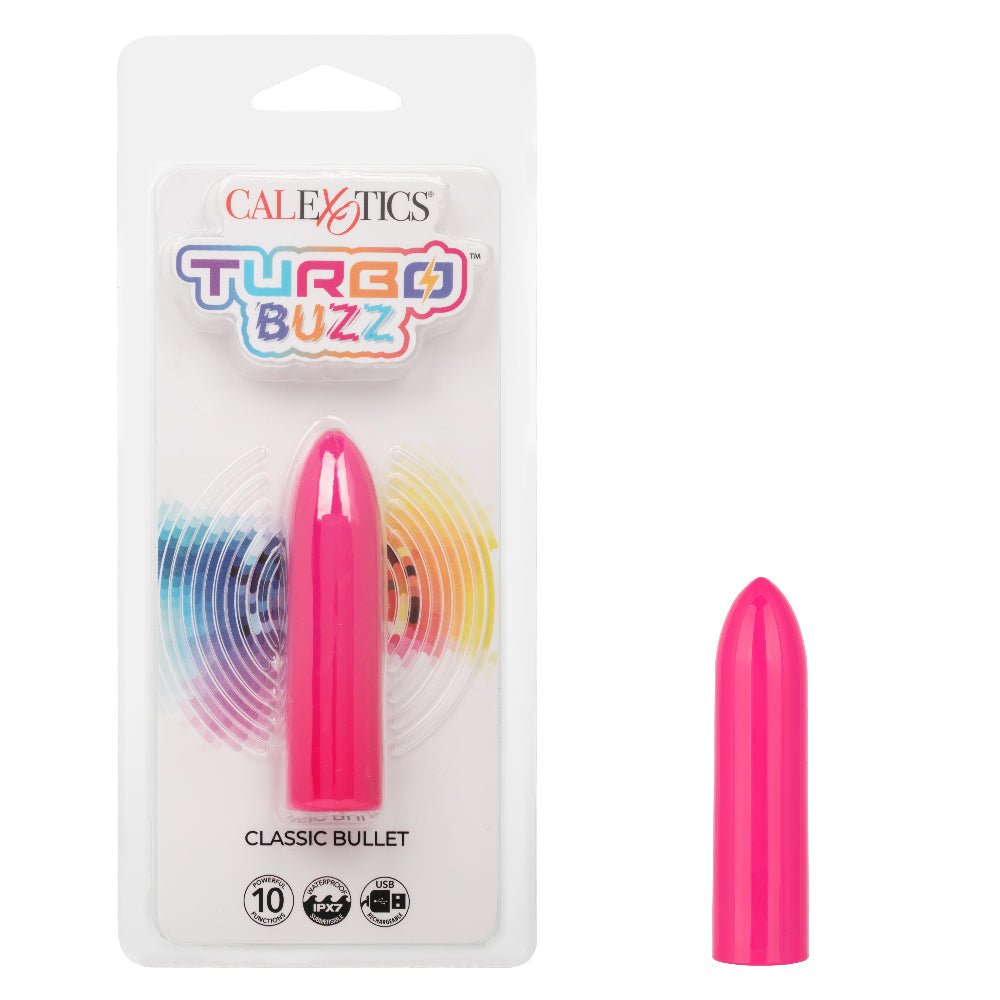 Turbo Buzz Classic Bullet - Pink - TruLuv Novelties