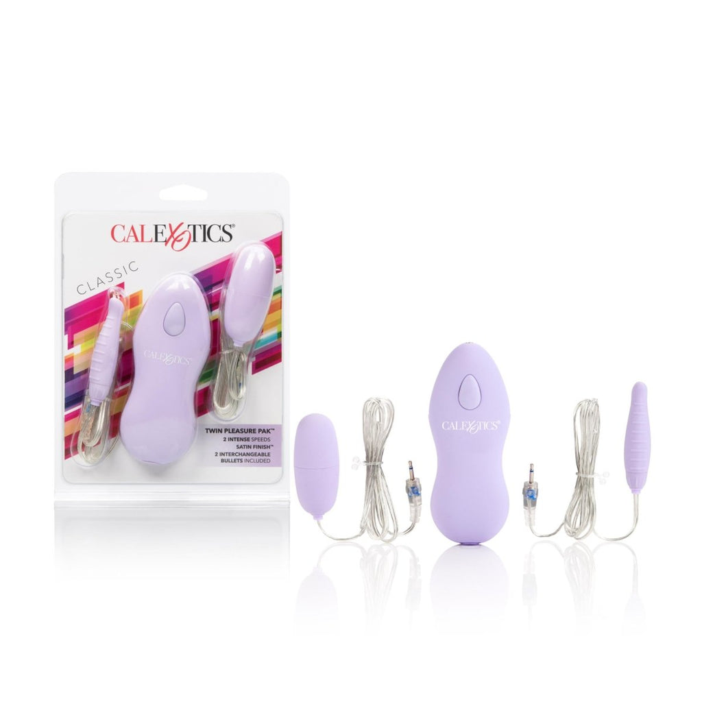 Twin Pleasure Pak - Purple - TruLuv Novelties