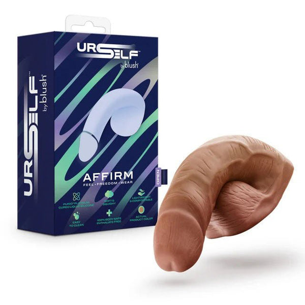 Urself - Affirm Packer - Brown - TruLuv Novelties