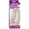 Vac-U-Lock Double Penetrator - White - TruLuv Novelties